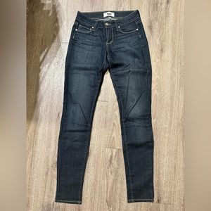 Paige Verdugo Ultra Skinny Ankle Crop Jeans Size 24 Like New